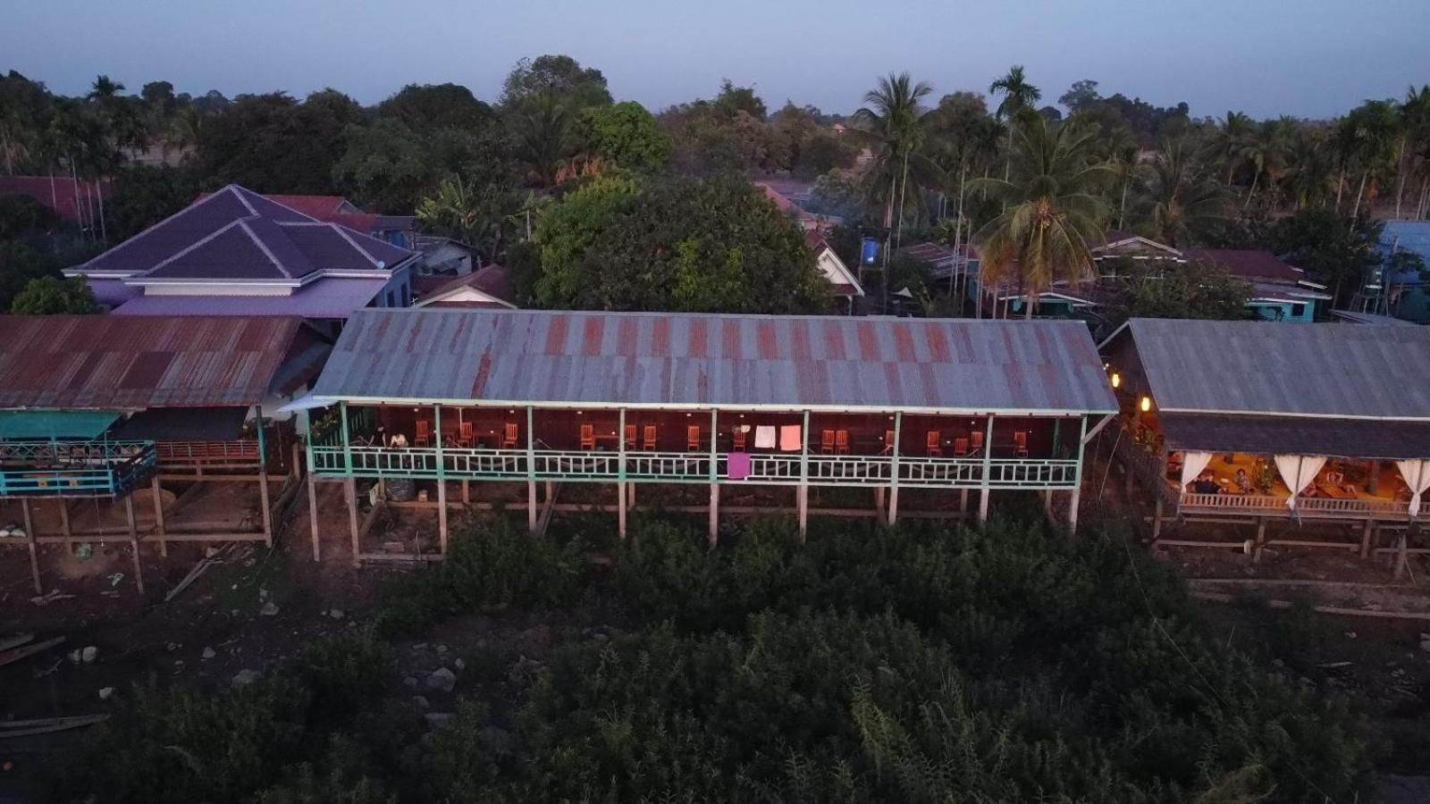 Sompong Sunset View Guest House Don Det Luaran gambar